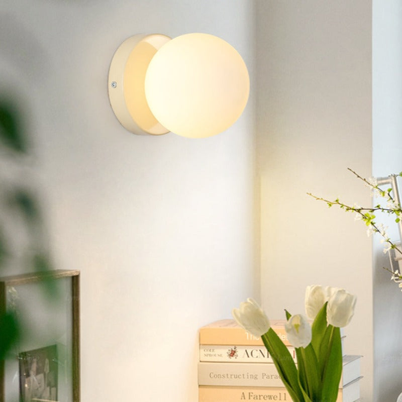 Velior Wall Lamp Round Globe Modern