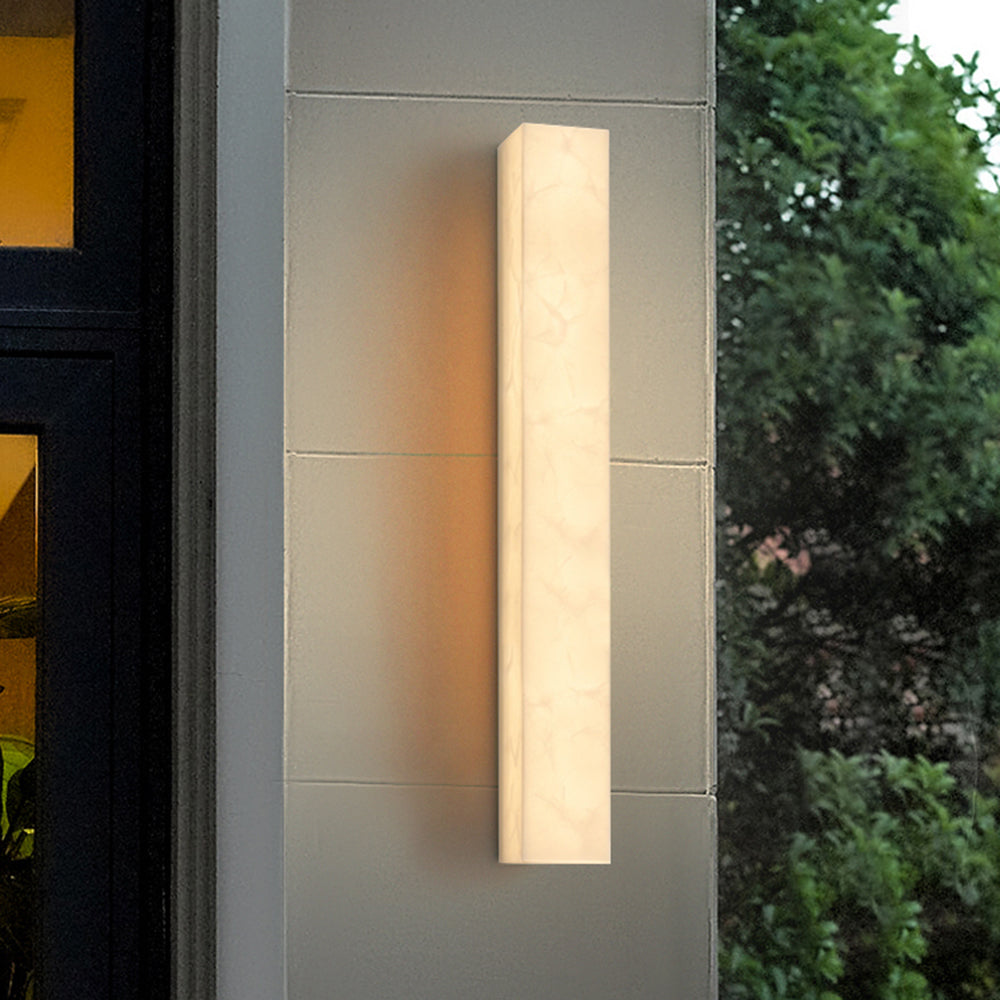 Marvex Wall Lamp Modern Rectangular Outdoor White