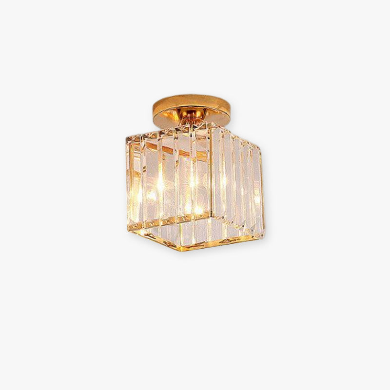 Cerin Modern /Crystal Ceiling Light, 3 Colors