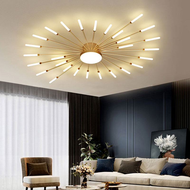 Vexor Modern Home Decoration Fireworks LED Ceiling Light