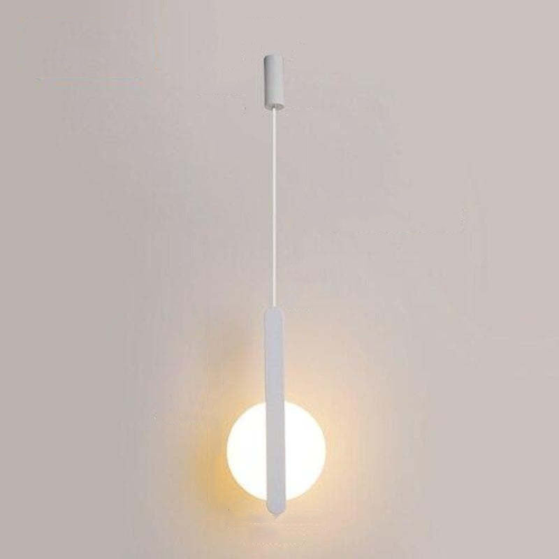 Kori Modern LED Pendant Light Black/White Living Room
