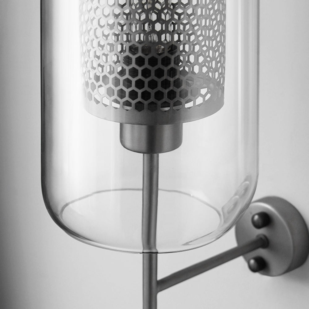 Seniq Industrial Classy Global Clear Glass Wall Lamp