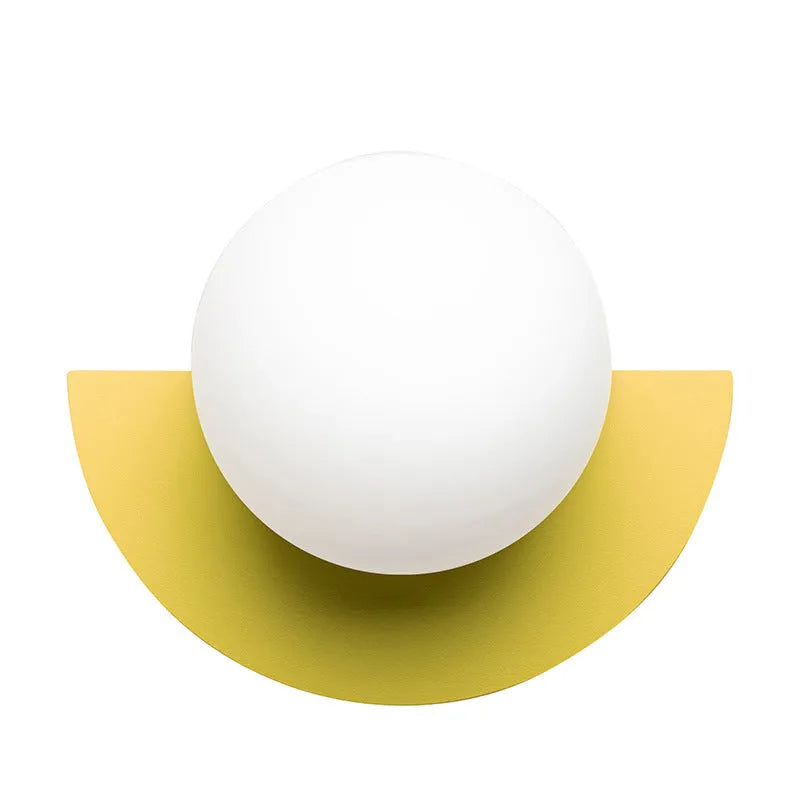 Solvire Wall Lamp Half Circle Globe