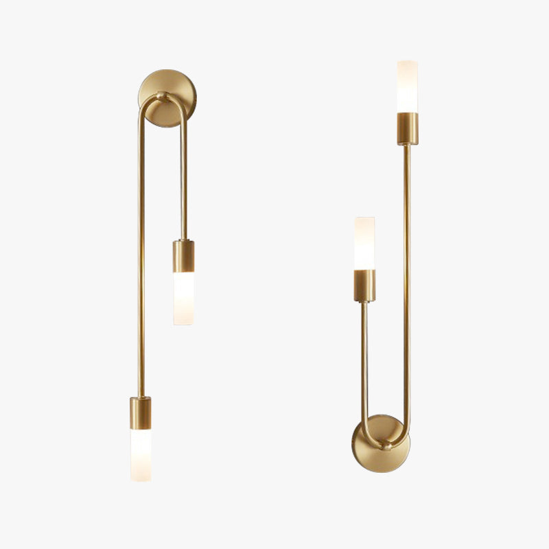 Nexor Modern Wall Sconce for Bedeside Gold 2 PCS