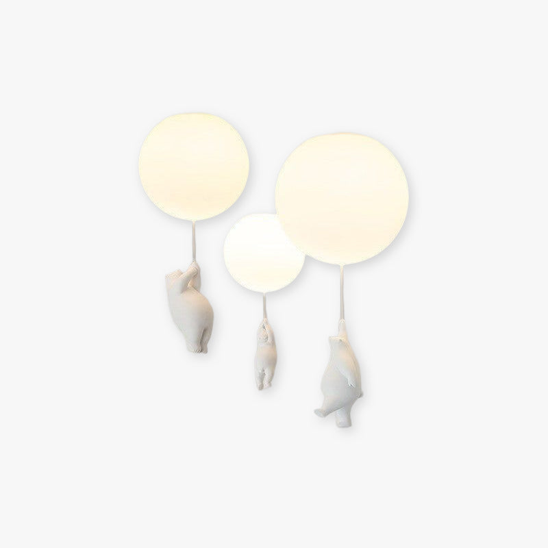 Seron Bear Balloon Ceiling /Pendant Light