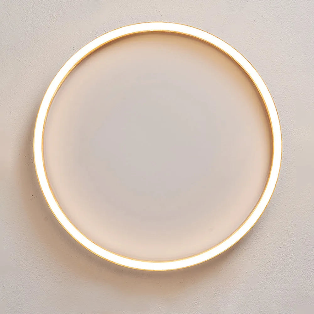 Solenor Ceiling Light Flush Mount Wood
