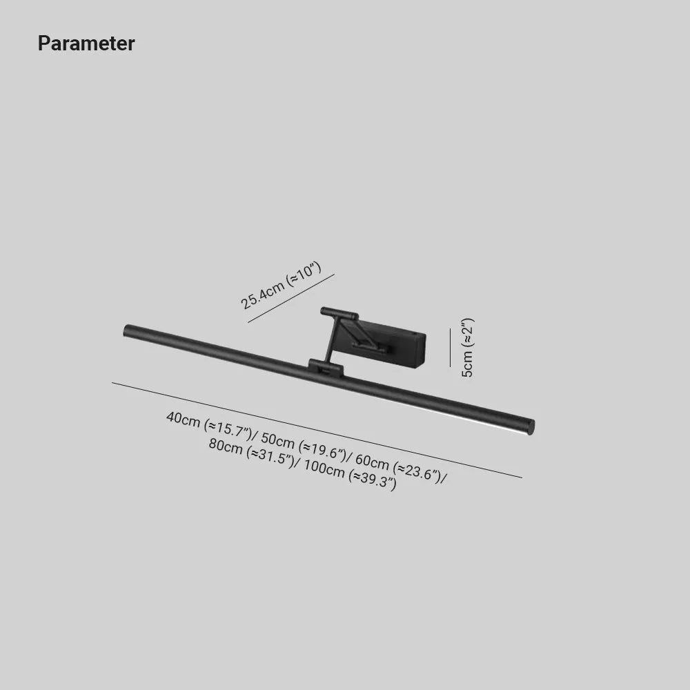 Norexil Wall Lamp Modern Linear Mirror Front Vanity LED