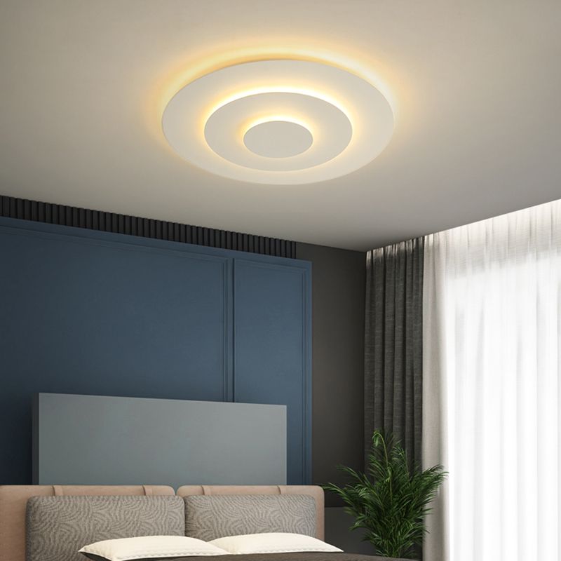 Marvion Ceiling Light White Floral Contemporary