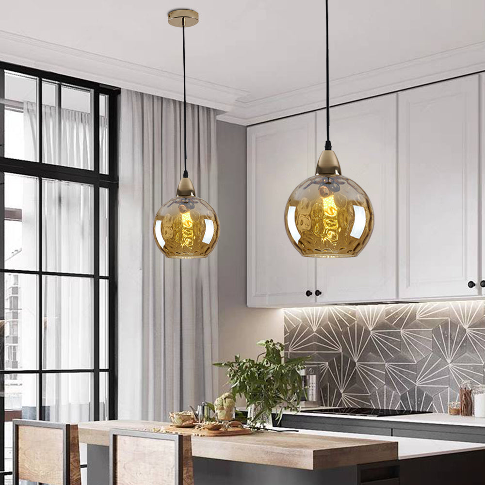 Avo Ripple Glass Pendant Lights