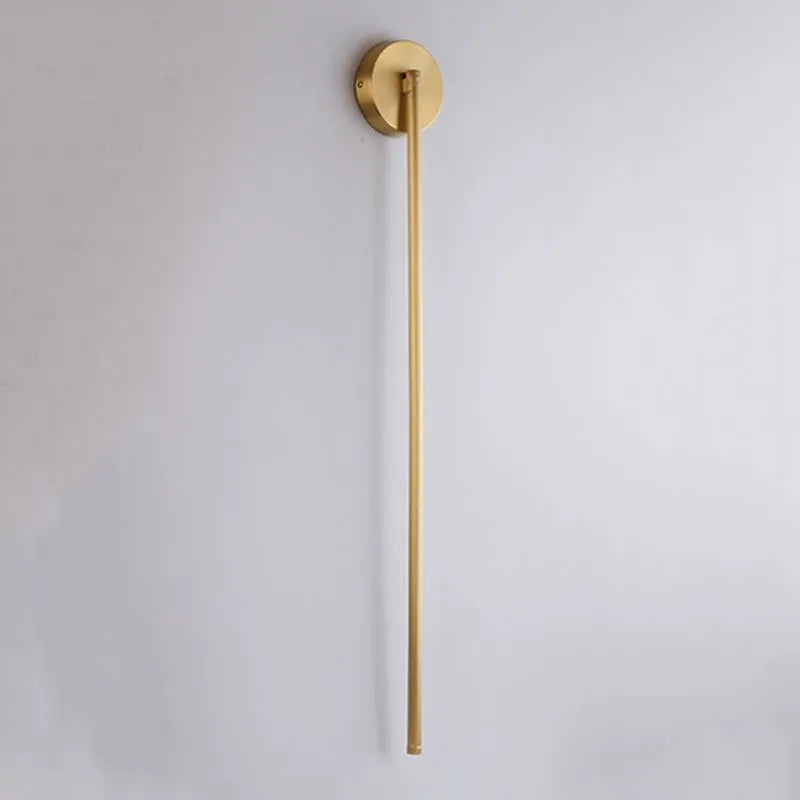 Dorina Wall Lamp Modern Linear &Silica Gel Gold