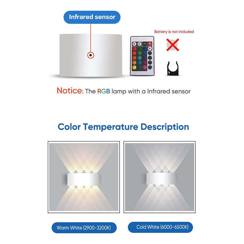 Nirex Wall Lamp Modern Rectangular Outdoor Water-wave