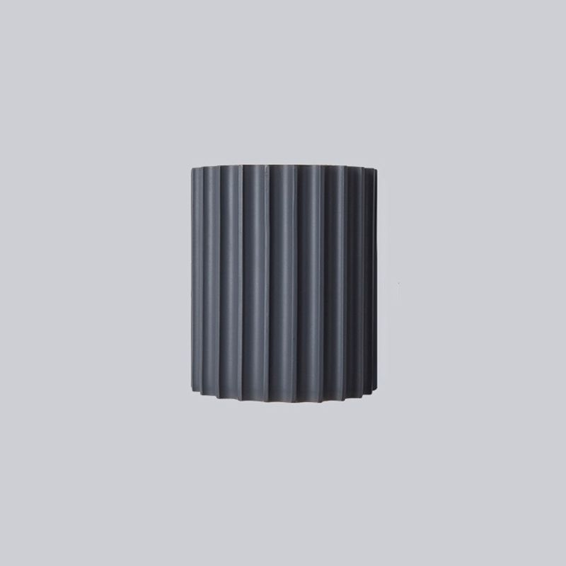 Orvian Wall Lamp Semi-cylindrical Resin