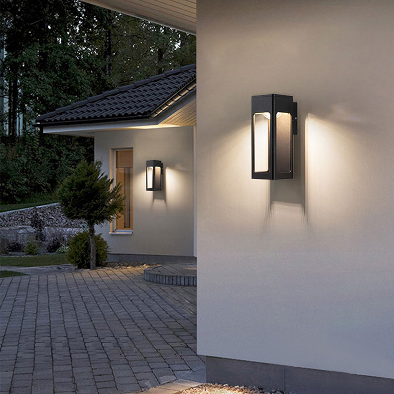 Teniq Modern Waterproof Minimalist Geometric Outdoor Wall Light