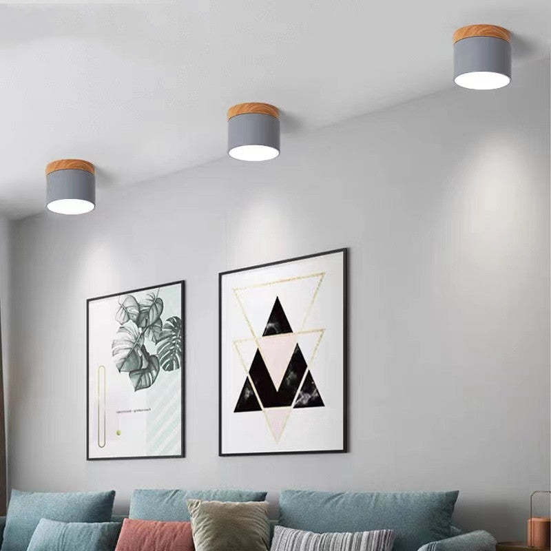 Luxin Cylindrical Flush Mount Ceiling Light