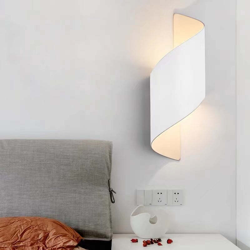 Marqen Wall Lamp Modern Conch Shape Spiral Outdoor