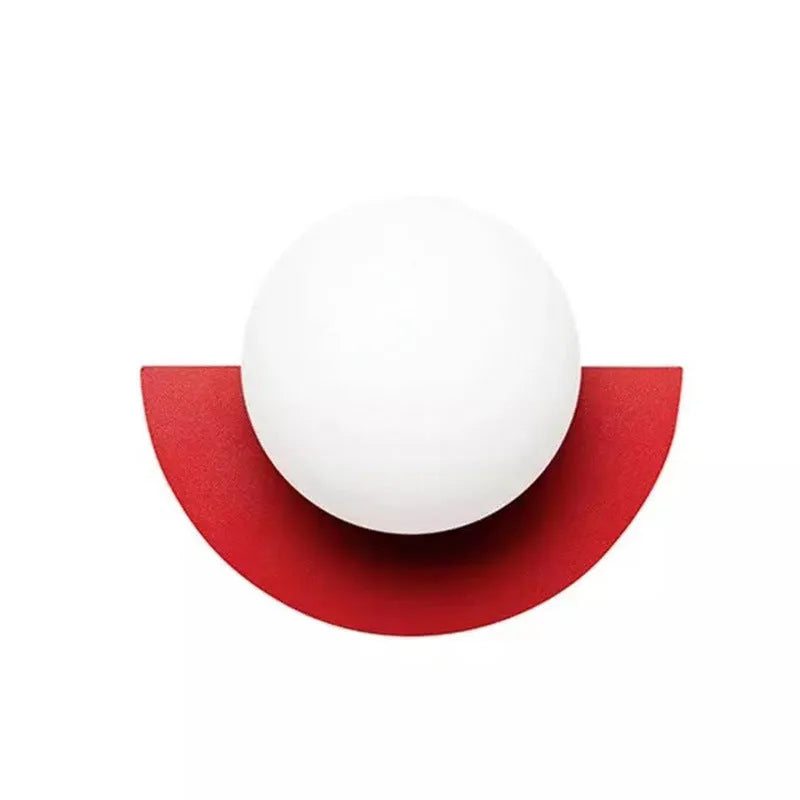 Solvire Wall Lamp Half Circle Globe