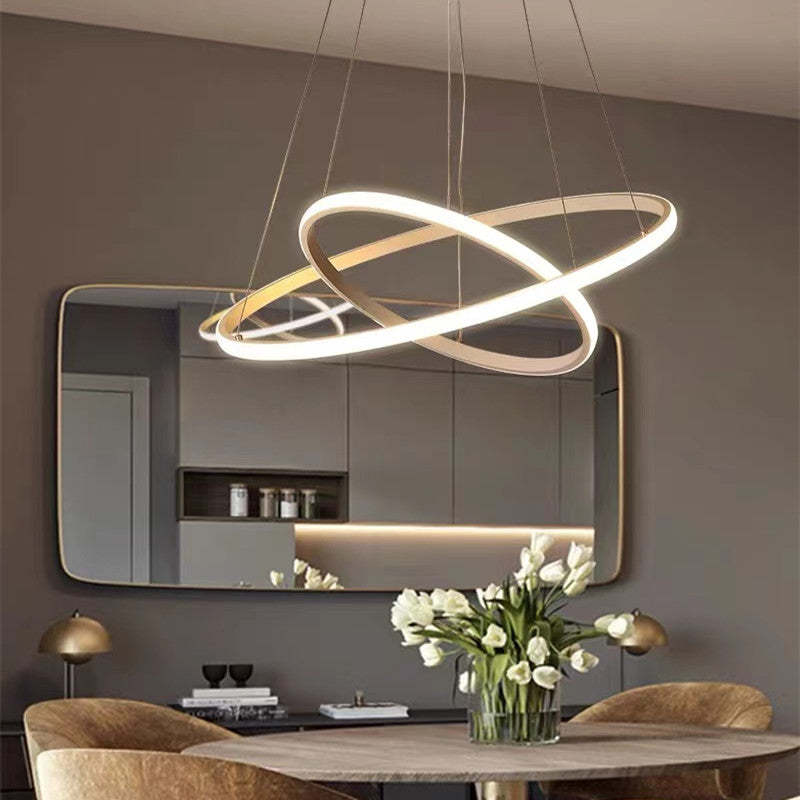Tavonex Modern Ring Pendant Light, 2/3/4 Rings