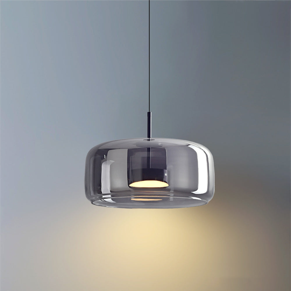 Lioren Pendant Light Morden Glass Clear/Smoky/Amber