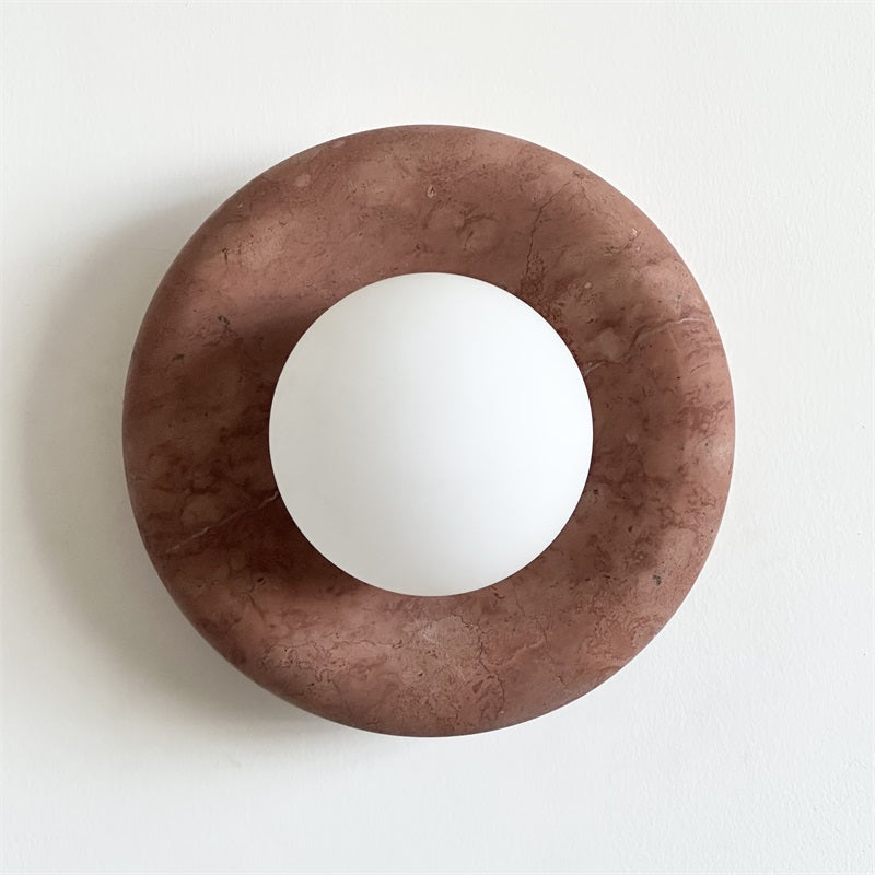 Hako Marble Indoor Wall Sconce