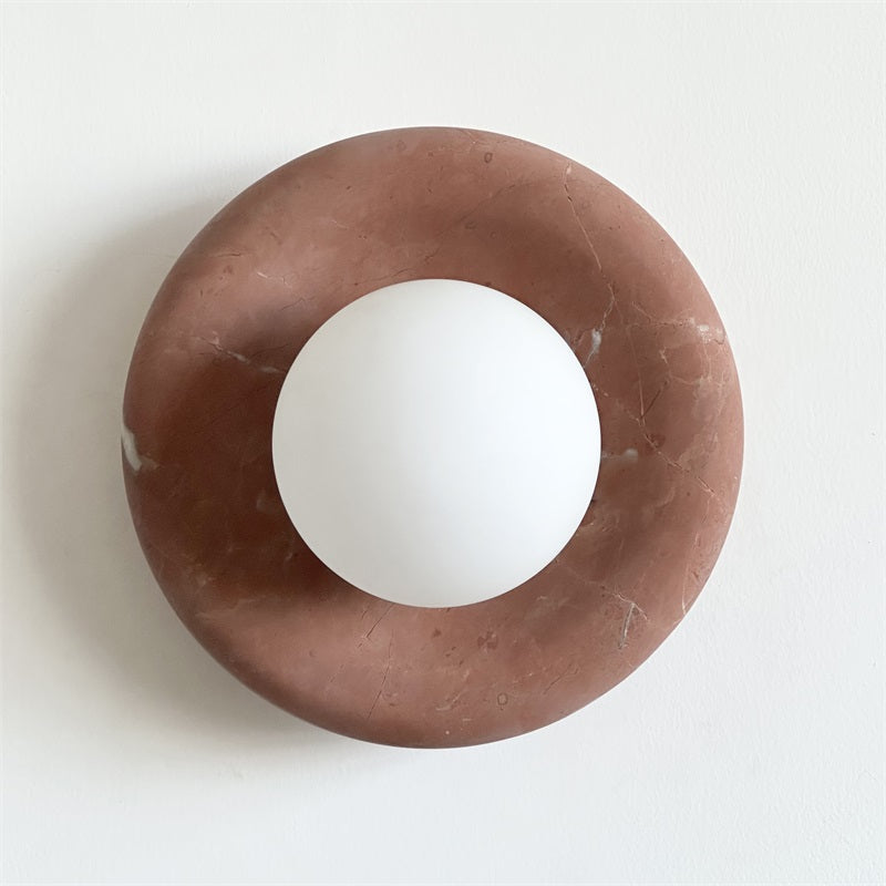 Hako Marble Indoor Wall Sconce