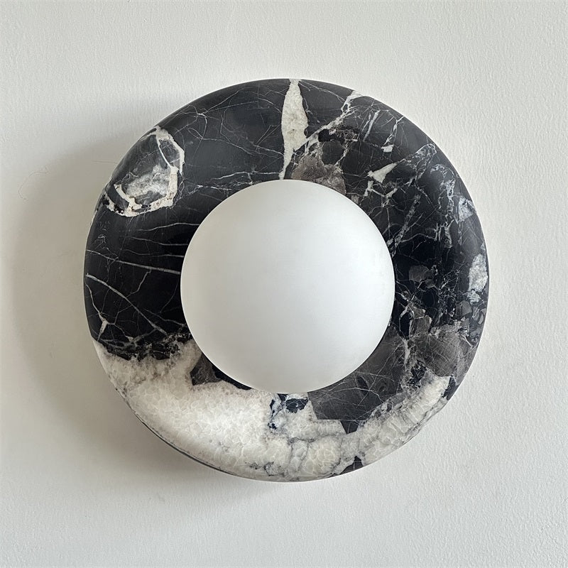 Hako Marble Indoor Wall Sconce