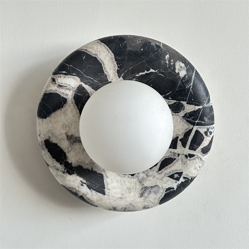 Hako Marble Indoor Wall Sconce