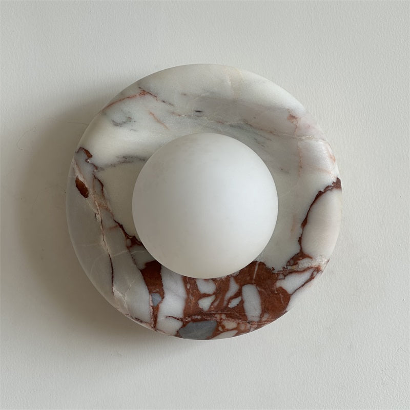 Hako Marble Indoor Wall Sconce