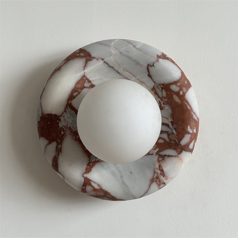 Hako Marble Indoor Wall Sconce