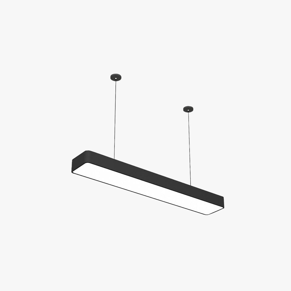 Soreva Pendant Light Minimalist Rectangular LED Black