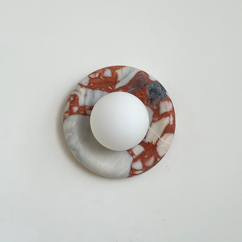 Hako Marble Indoor Wall Sconce