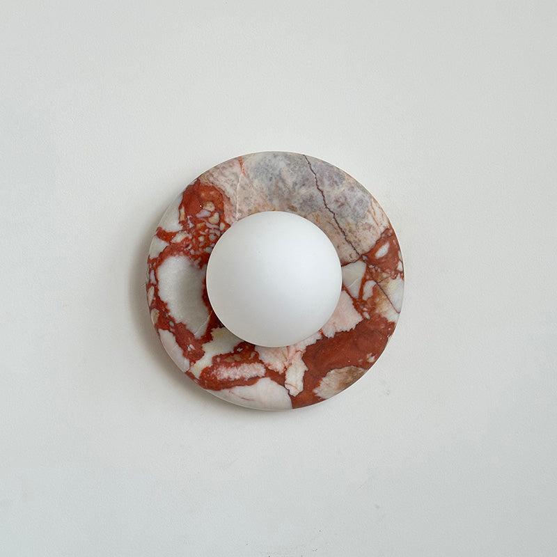 Hako Marble Indoor Wall Sconce
