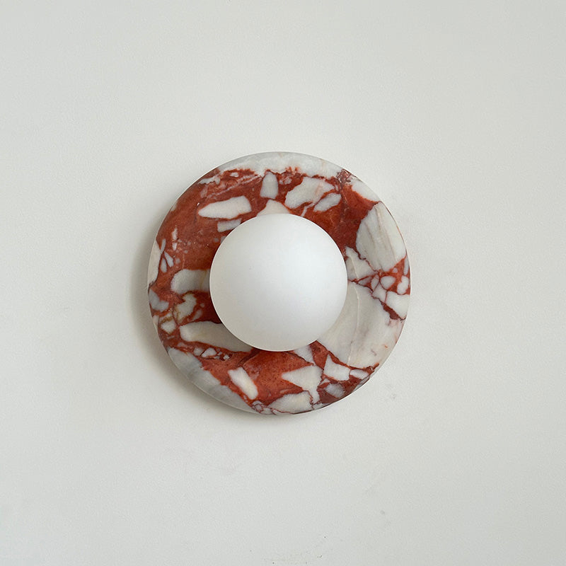 Hako Marble Indoor Wall Sconce