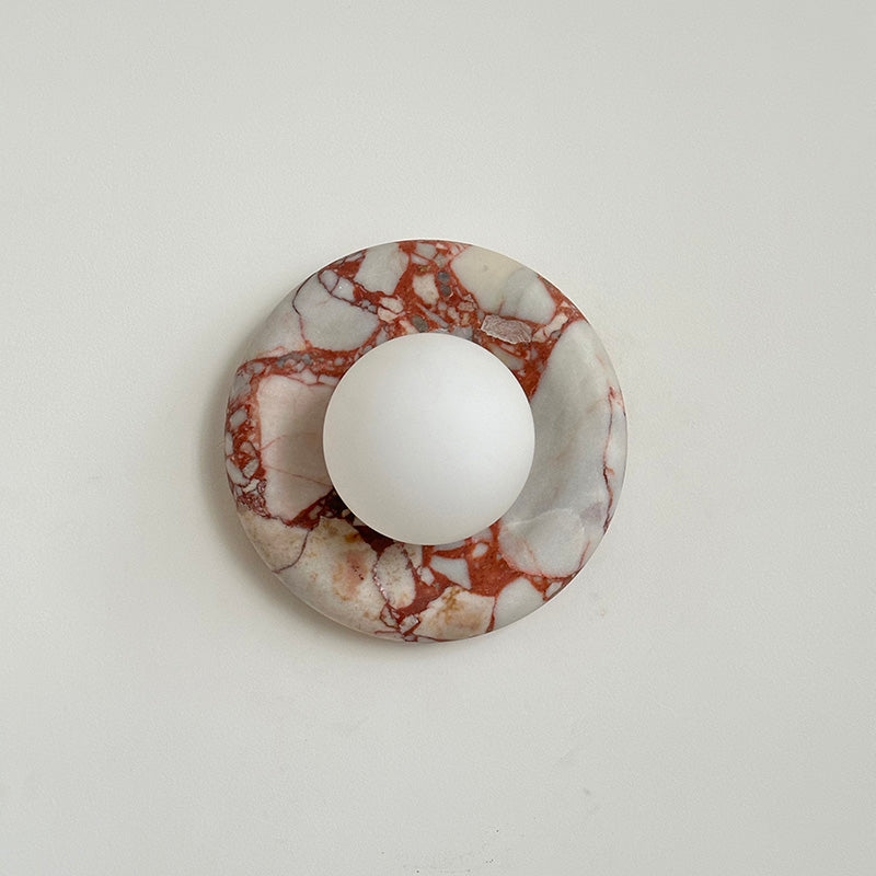 Hako Marble Indoor Wall Sconce