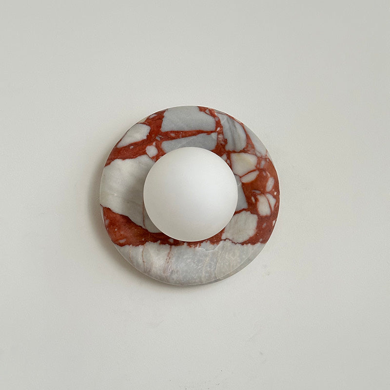Hako Marble Indoor Wall Sconce