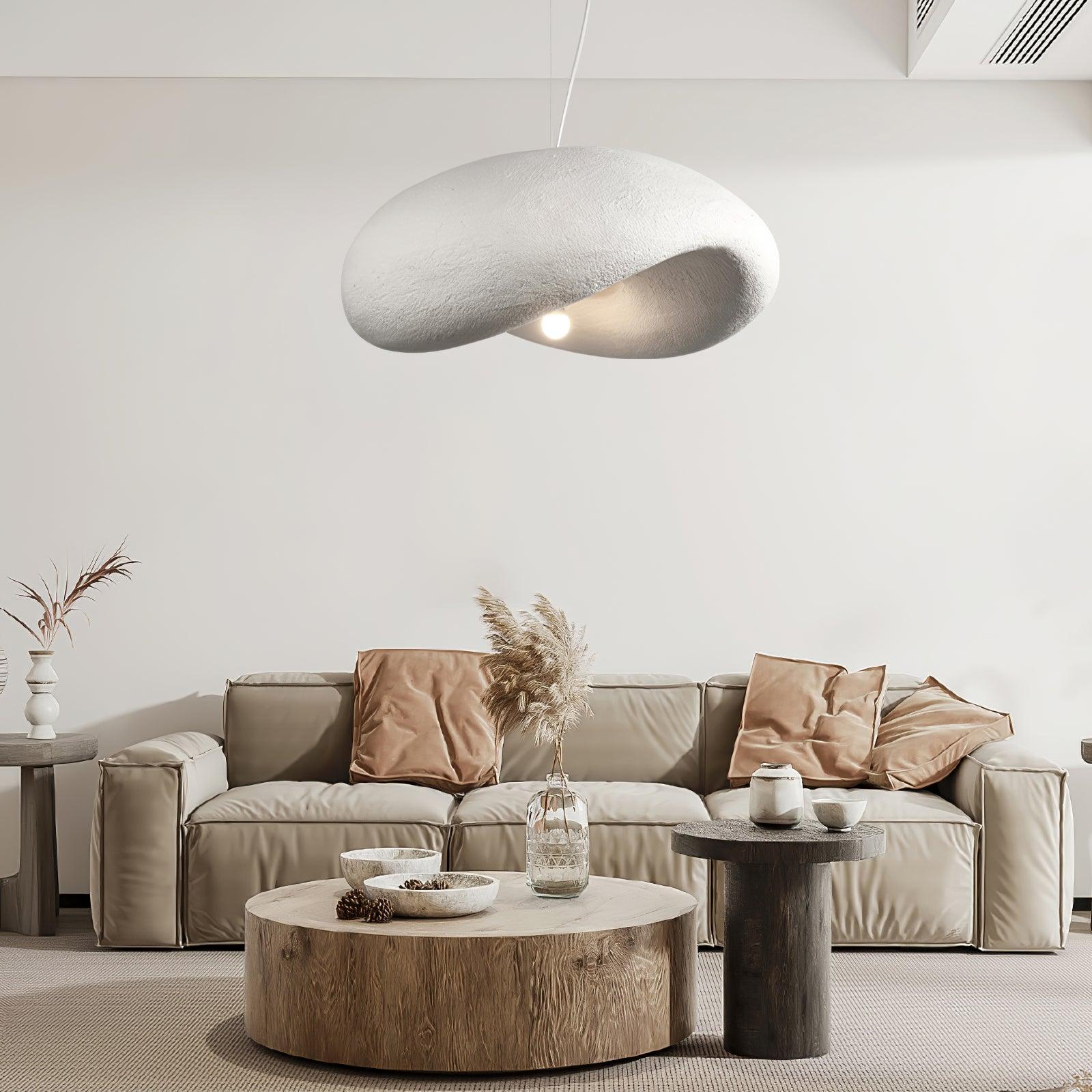 Cosmo Modern Cloud-shape Wabi Sabi Style Pendant Light