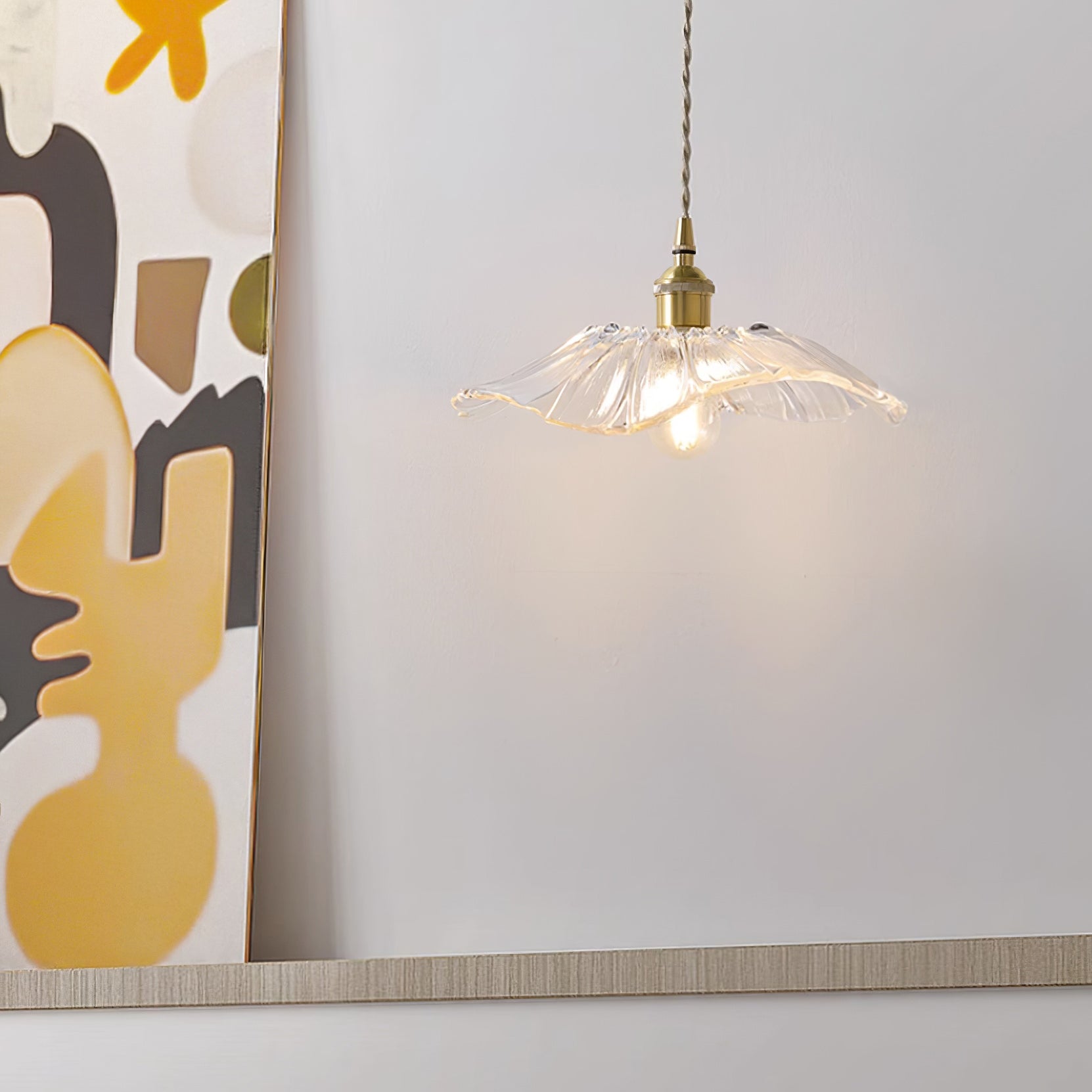 Lavor Flower Glass Ceiling/Pendant Light