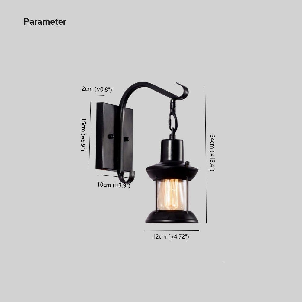 Caldena Wall Lamp Industrial Style Indoor Retro