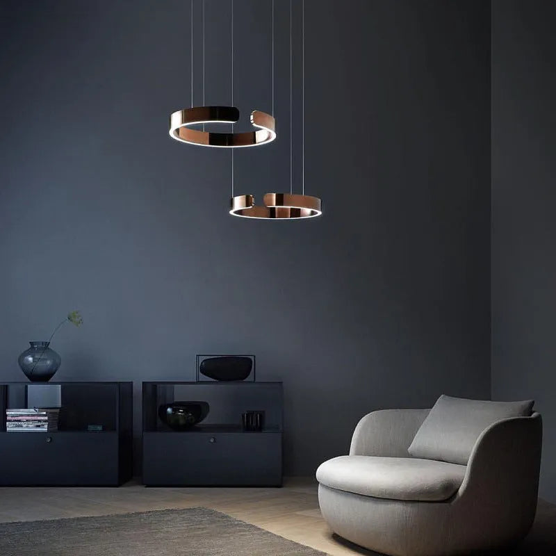 Soriel Pendant Light Luxury Minimalist LED Ring