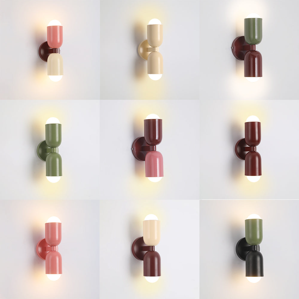 Surix Double-Headed Colorful Wall Lamp