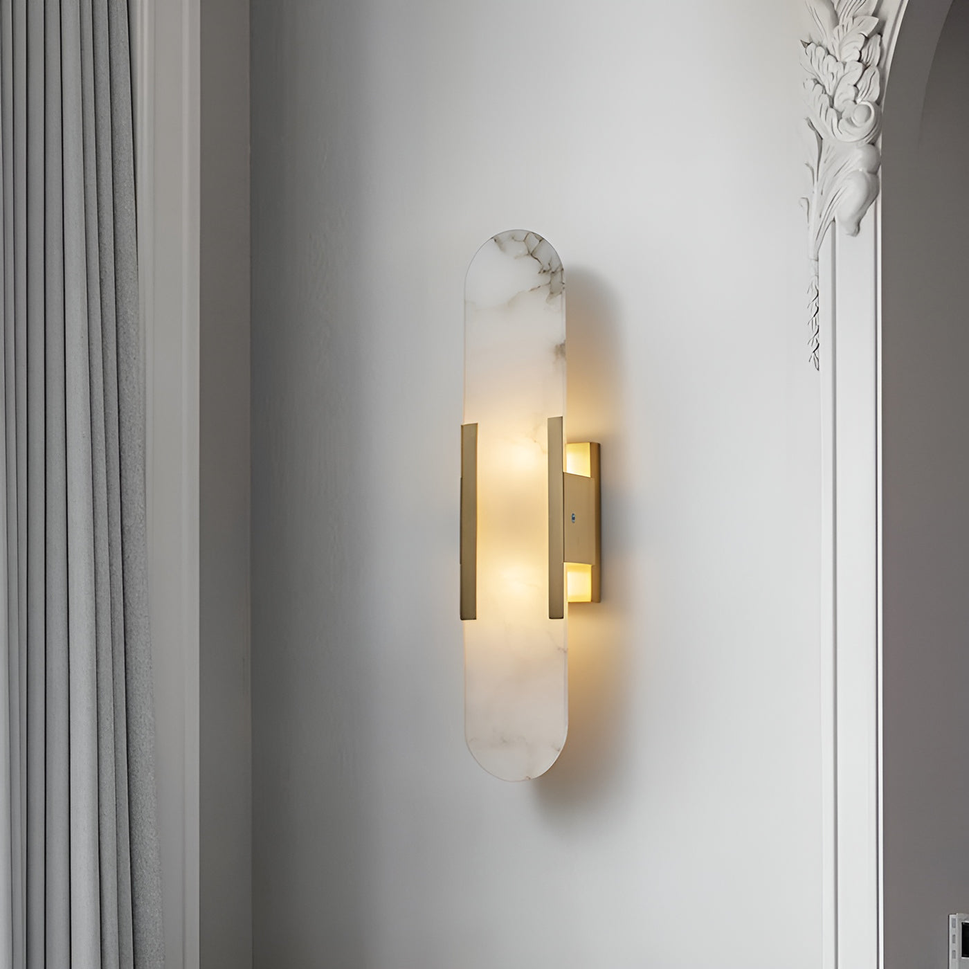 Corenil Wall Lamp Luxury Alabaster