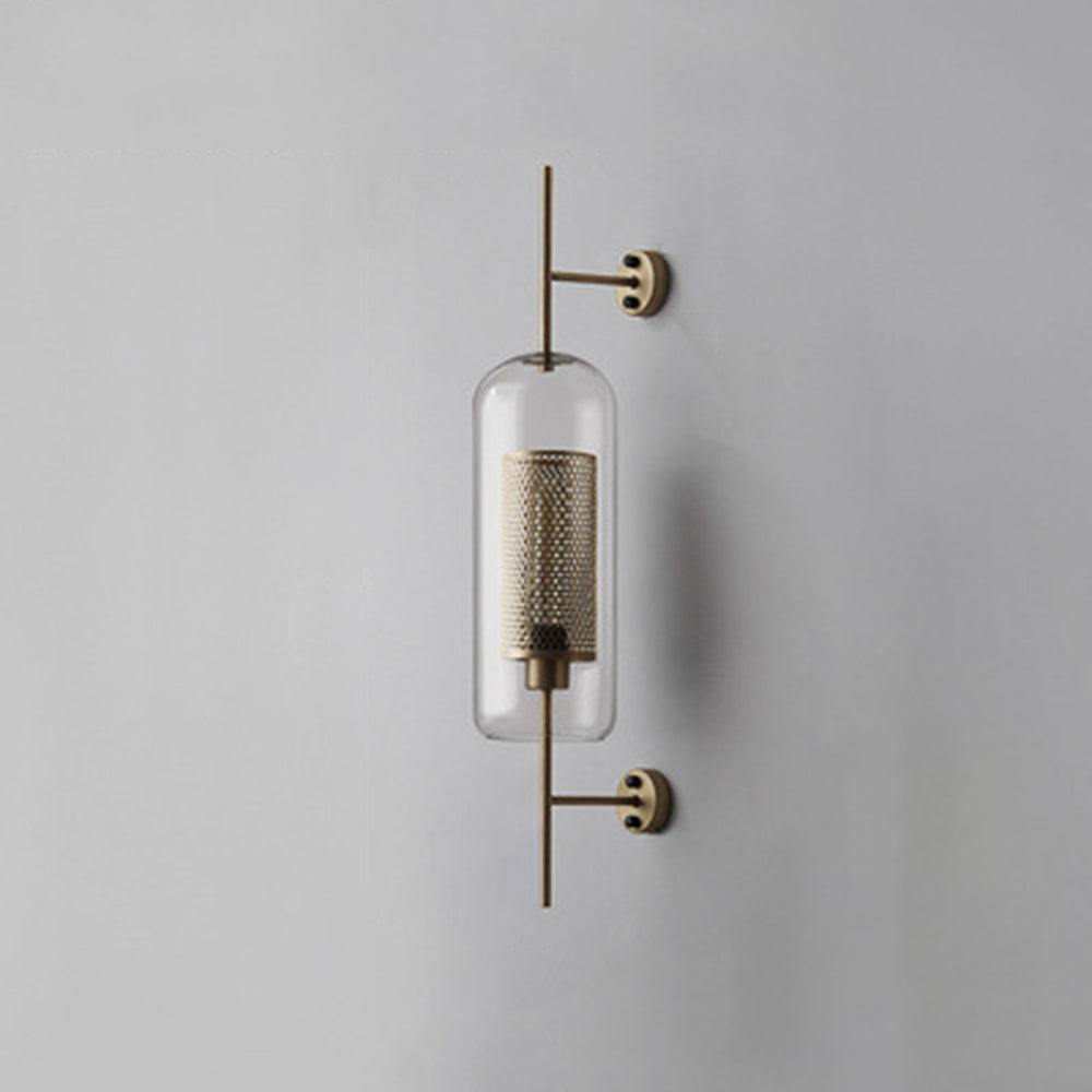 Seniq Industrial Classy Global Clear Glass Wall Lamp