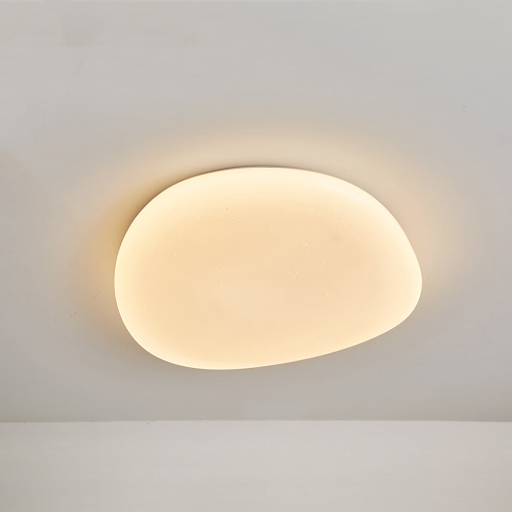 Raviq Flush Mount Ceiling Light, Pebbles Shape