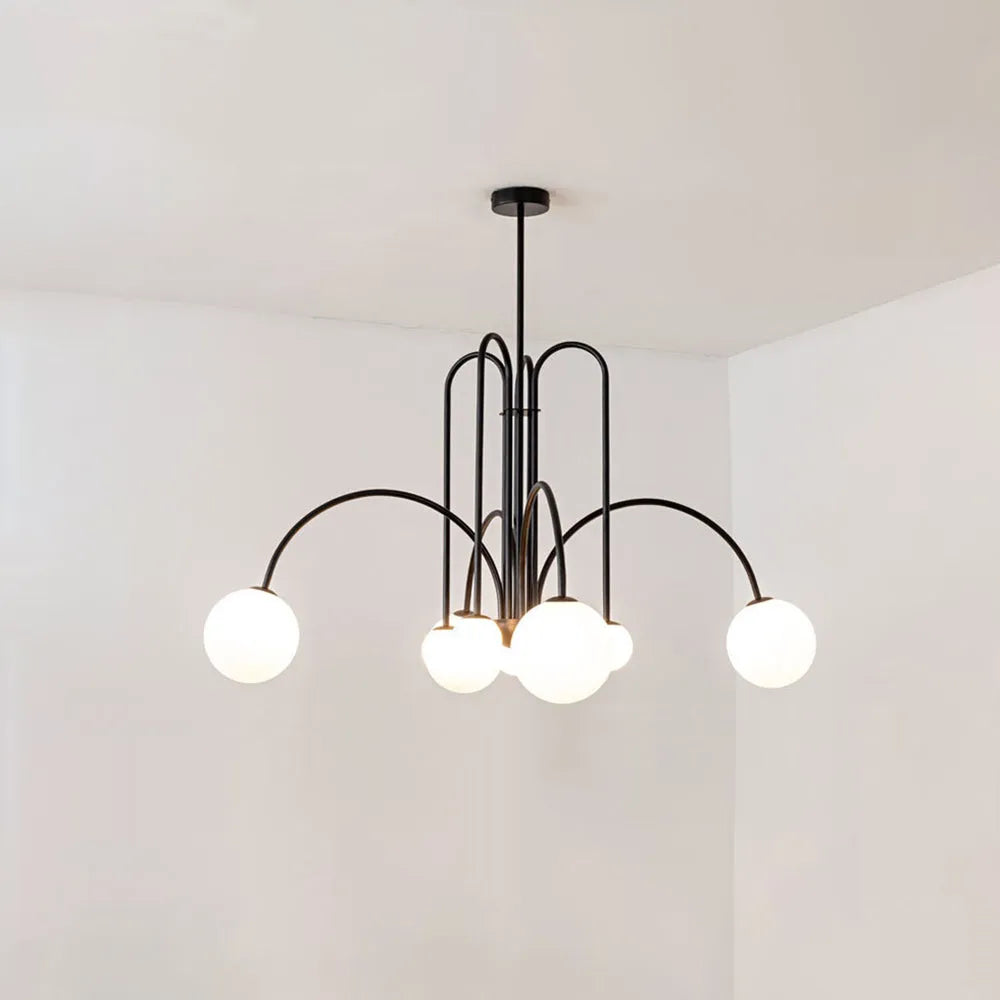 Arvyn Pendant Light Double Layer Glass Bubble