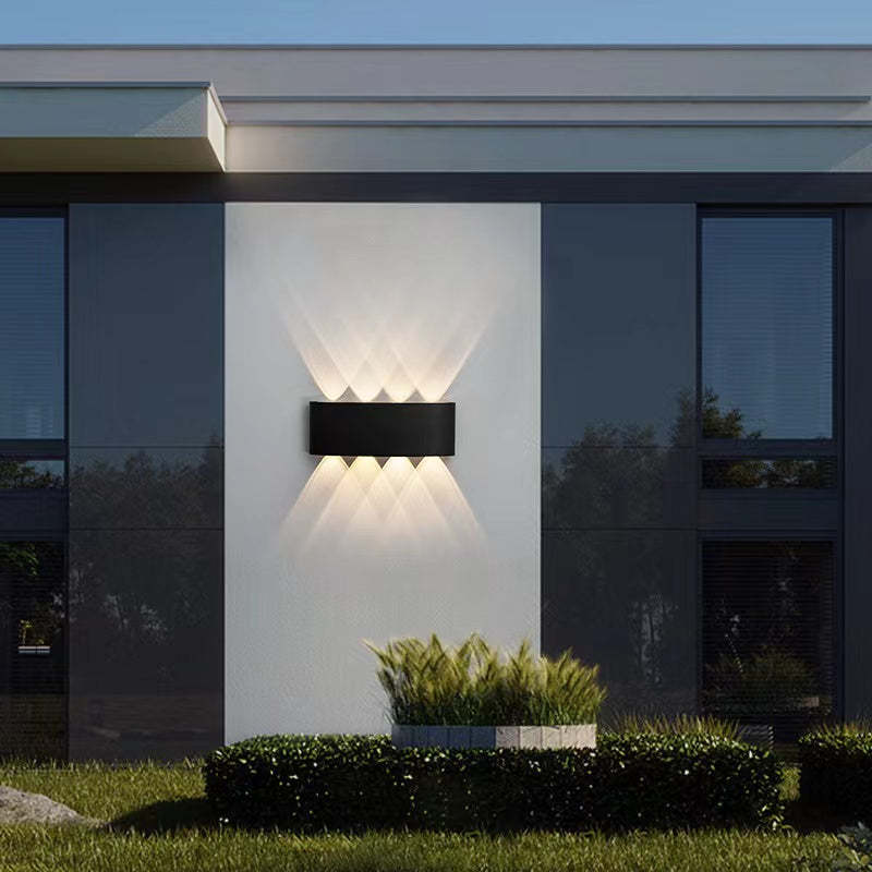 Nirex Wall Lamp Modern Rectangular Outdoor Water-wave