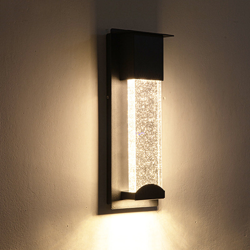 Miraq Outdoor Wall Lamp, Steady/Sensor Lights