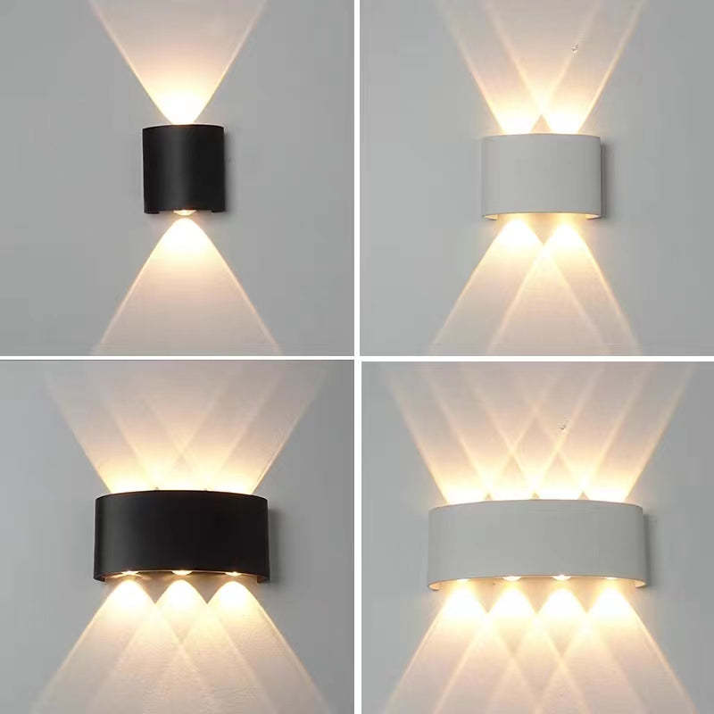 Nirex Wall Lamp Modern Rectangular Outdoor Water-wave