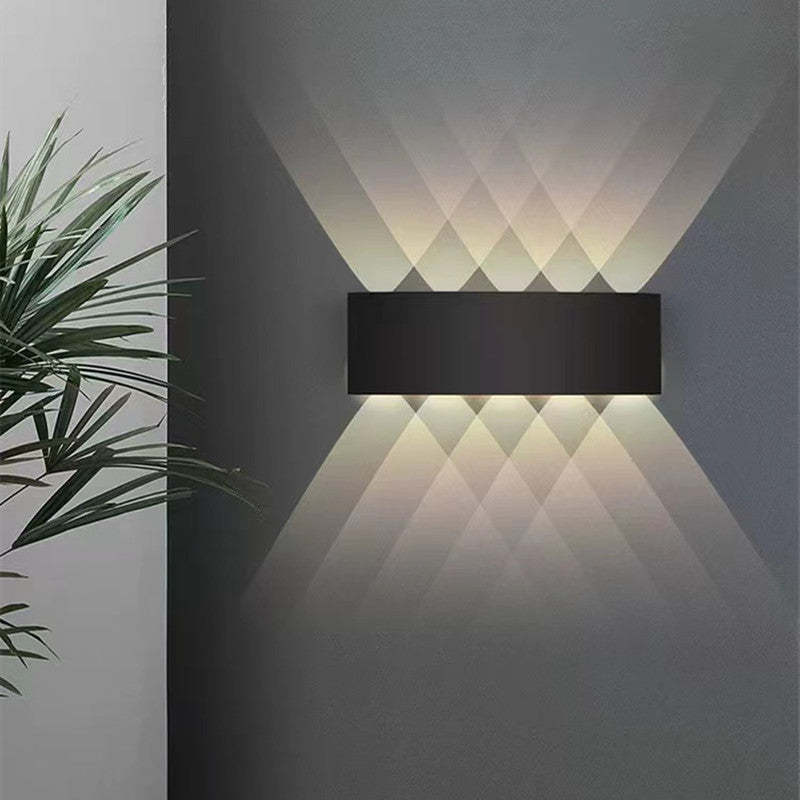 Nirex Wall Lamp Modern Rectangular Outdoor Water-wave