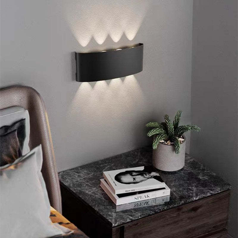 Nirex Wall Lamp Modern Rectangular Outdoor Water-wave