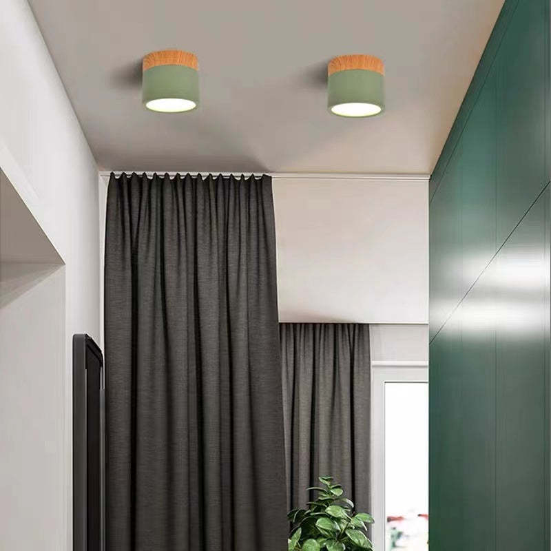Luxin Cylindrical Flush Mount Ceiling Light