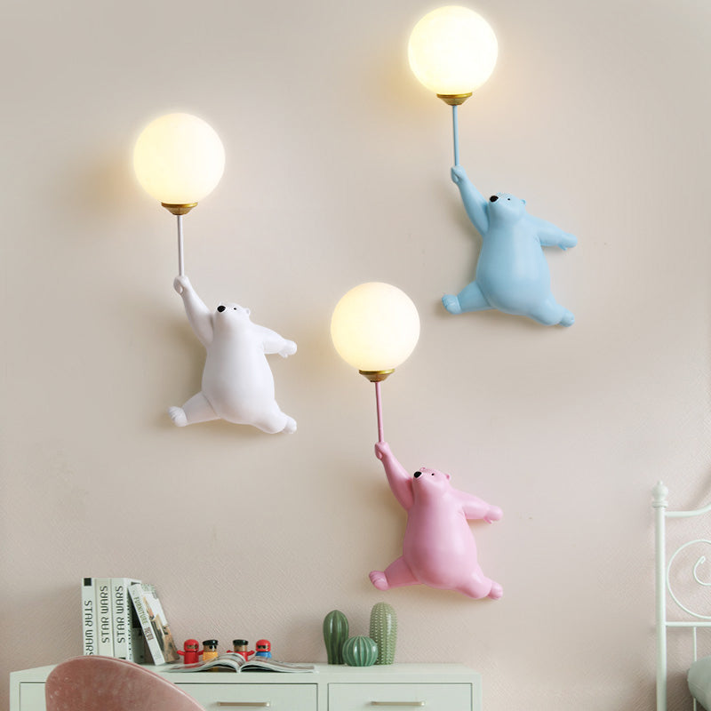 Dio Bear Balloon Wall Reading Lamp